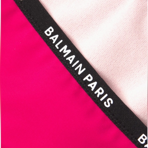 BALMAIN***Dark Pink String Bikini Set***US 4 + 12****$420 CURRENT FULL PRICE - Picture 8 of 9